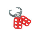BOSHI Safety Lockout/Tagout Steel Hasp with Hook 1" Shackle